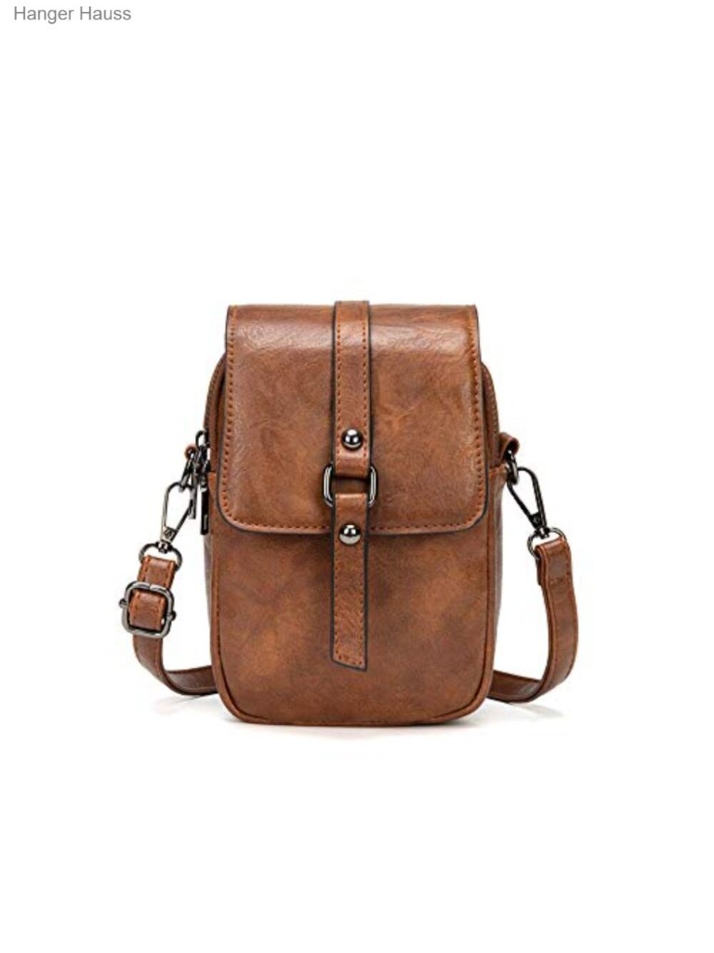 Vintage Crossbody Phone Bag, Small PU Leather Shoulder Purse and Handbag